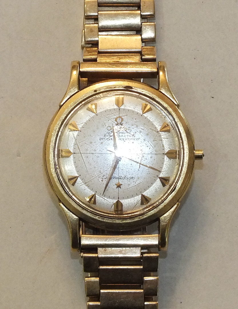 Omega, Automatic "Chronometre" Officially Certified Constellation 18ct gold gentleman's wrist - Image 2 of 3