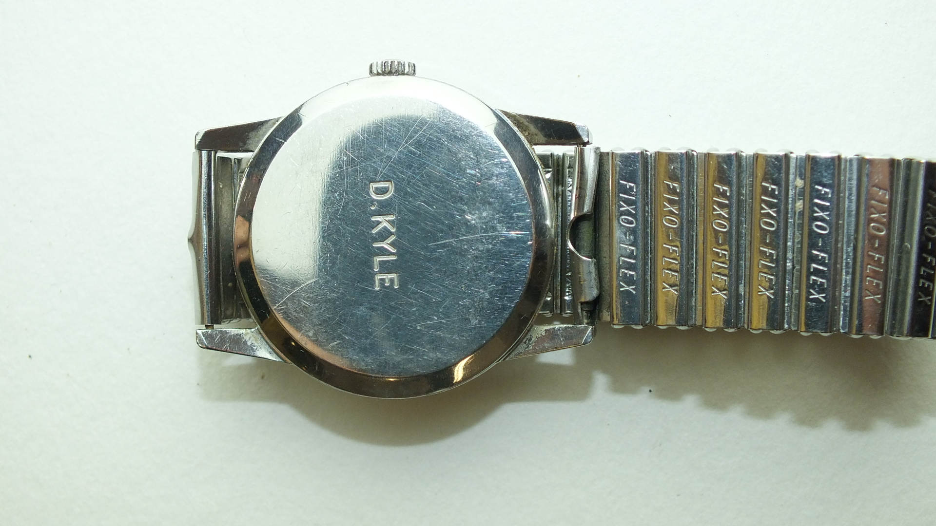 Omega, a gent's wrist watch c1962, the silvered dial with baton numerals and seconds subsidiary, the - Image 2 of 3