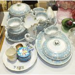 Thirty-eight pieces of Wedgwood 'Florentine'-decorated dinner ware and other ceramics.