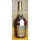 Martell VS Fine Cognac, 1L, 40% vol, one bottle.