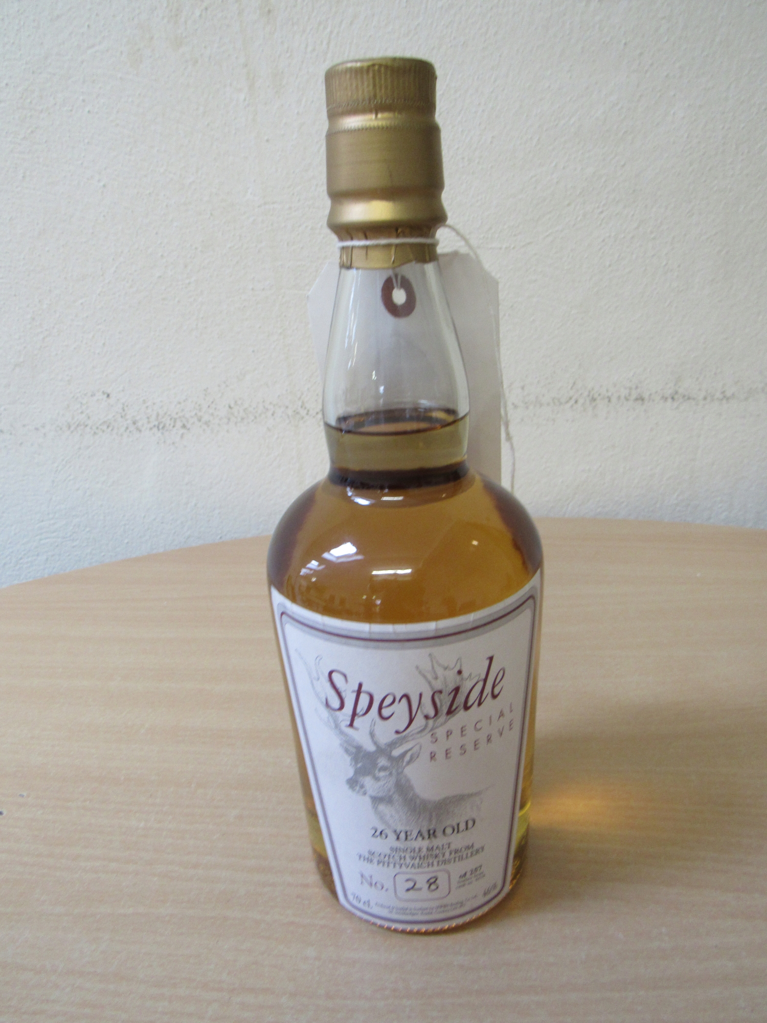 70 CL SPEYSIDE SPECIAL RESERVE 28 0F 257 26YO 46% VOL