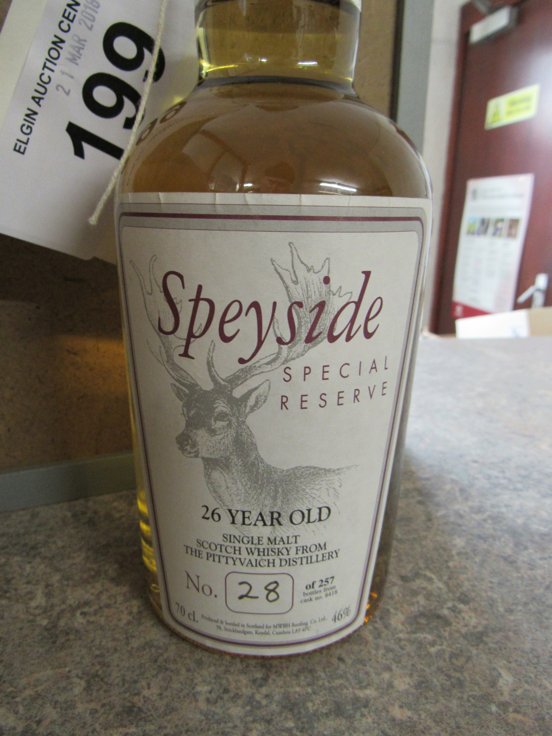 70 CL SPEYSIDE SPECIAL RESERVE 28 0F 257 26YO 46% VOL - Image 4 of 4