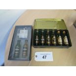 2 WILLIAM GRANT & SONS BOXED MINIATURE SETS