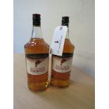 2 X 1.5 LITRES THE FAMOUS GROUSE WHISKY 40% VOL