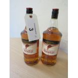 2 X 1.5 LITRES THE FAMOUS GROUSE WHISKY 40% VOL