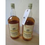 2 X 1.5 LITRES HOUSE OF CAMPBELL WHISKY 40% VOL