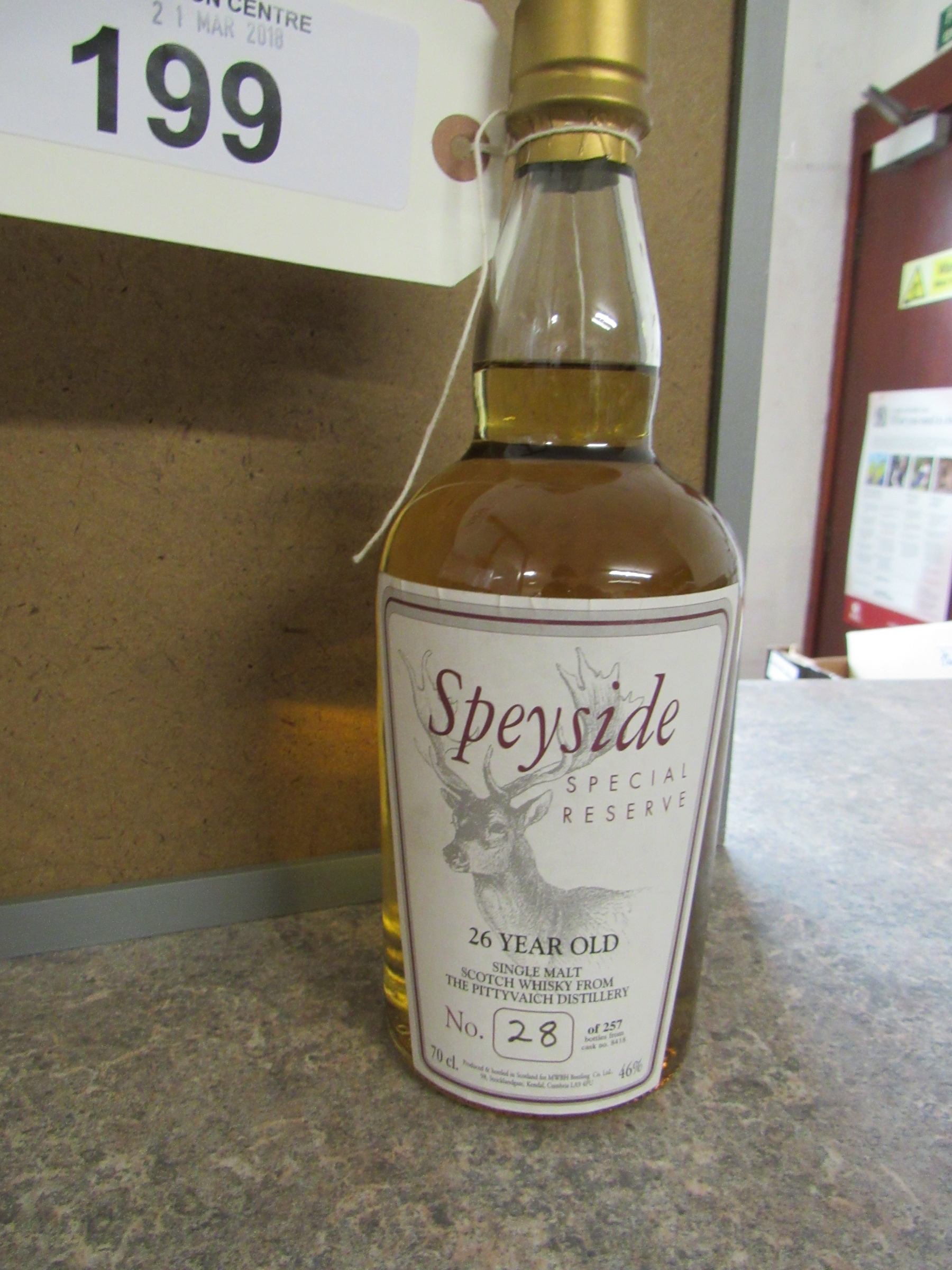 70 CL SPEYSIDE SPECIAL RESERVE 28 0F 257 26YO 46% VOL - Image 3 of 4