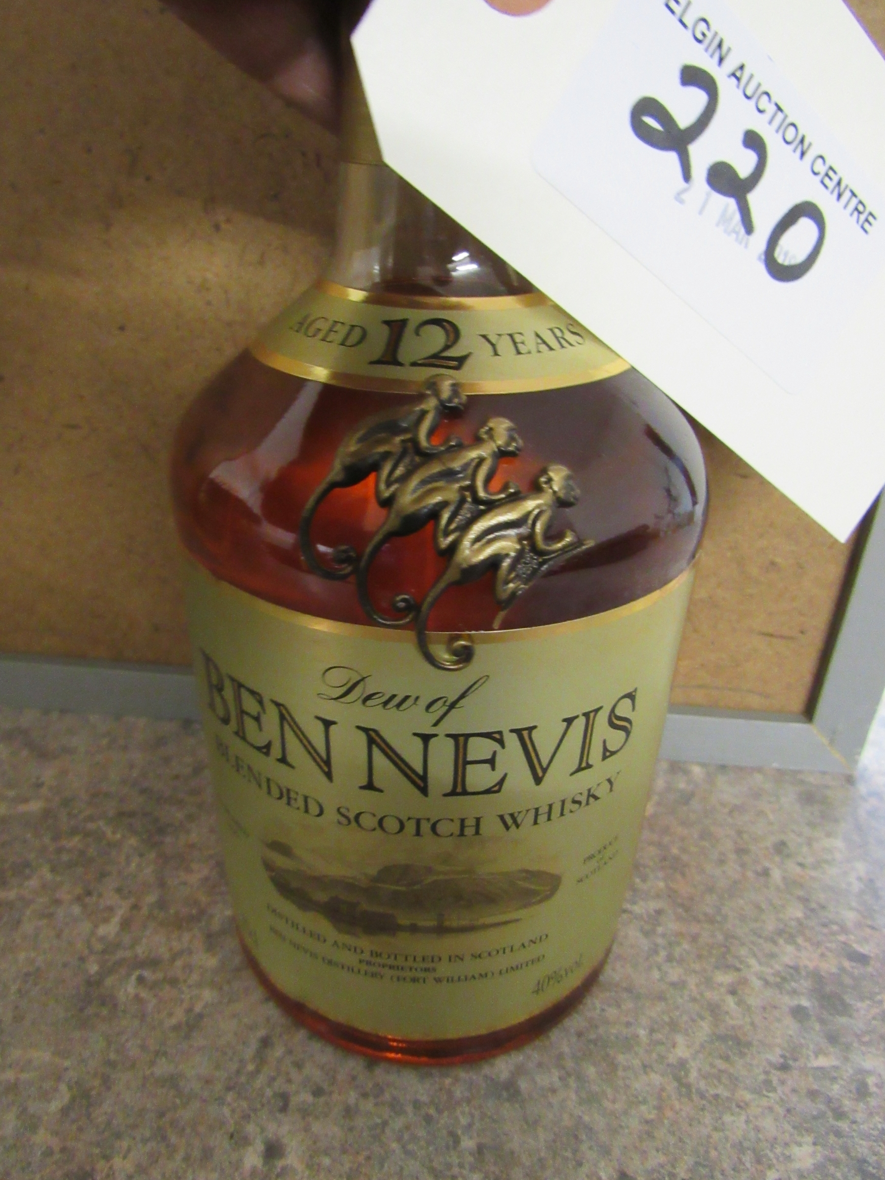 70 CL BEN NEVIS 12YO 40% VOL - Image 3 of 3