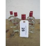 5 X 35CL BOTTLES SMIRNOFF VODKA