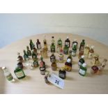 APPROX 40 ASSORTED MINIATURES