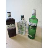 3 X 70CL GIN- GORDON CASTLE 43% GORDONS 37.5% GORDONS SLOE 26%