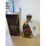 70CL CARDHU 12 Y O 40% VOL