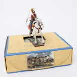 DISTLER FIGUREN WATERLOO-SERIE 9-teiliges Konvolut, feine, handgearbeitete Metallfiguren-Sets,