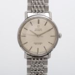 OMEGA Seamaster DeVille Vintage Herrenuhr, Ref. 165.020, ca. 1960er Jahre. Edelstahl. Automatic-