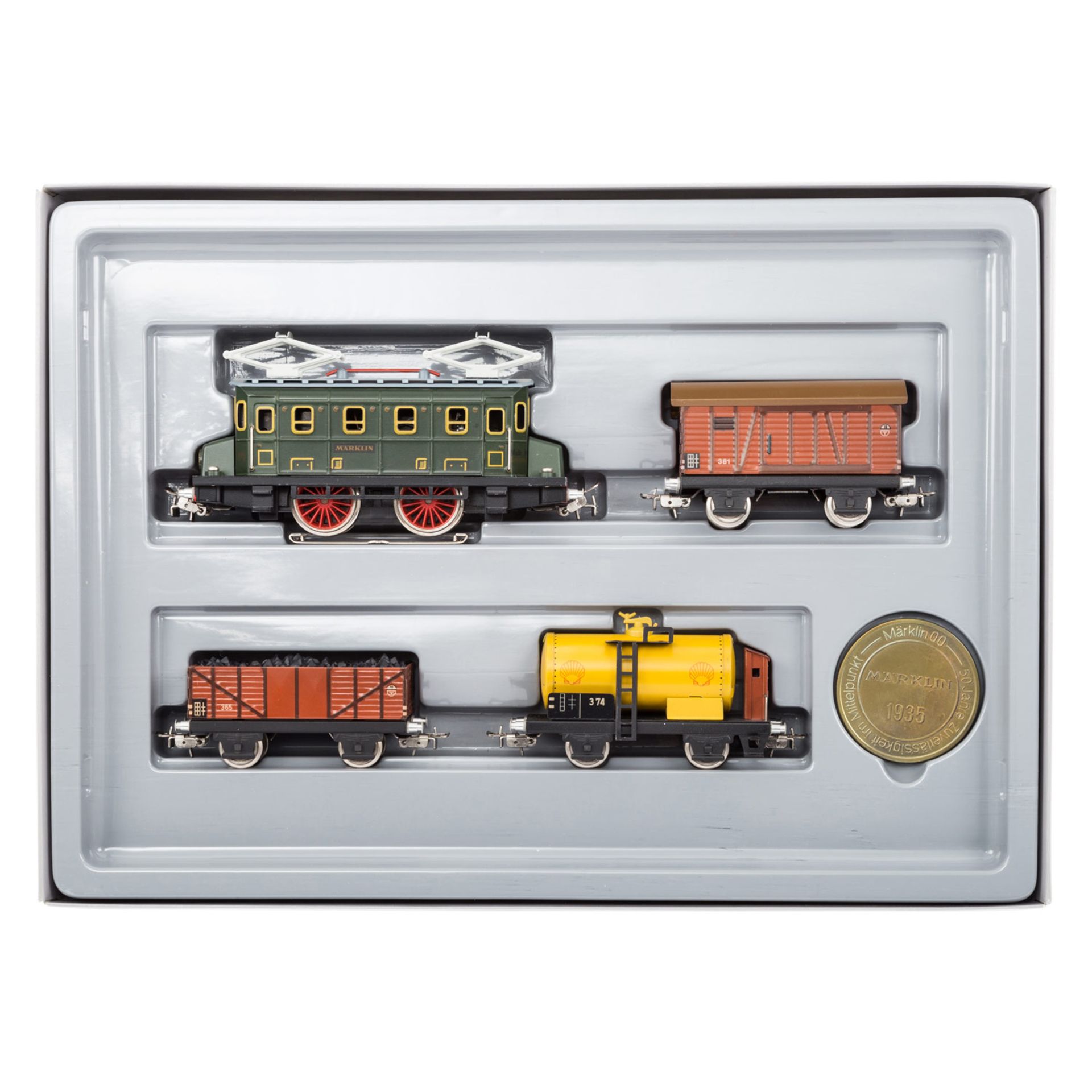 MÄRKLIN Jubiläumszugpackung 0050 und Württembergischer Zug 2857, Spur H0, 0050: zum 50-jährigen - Bild 3 aus 4