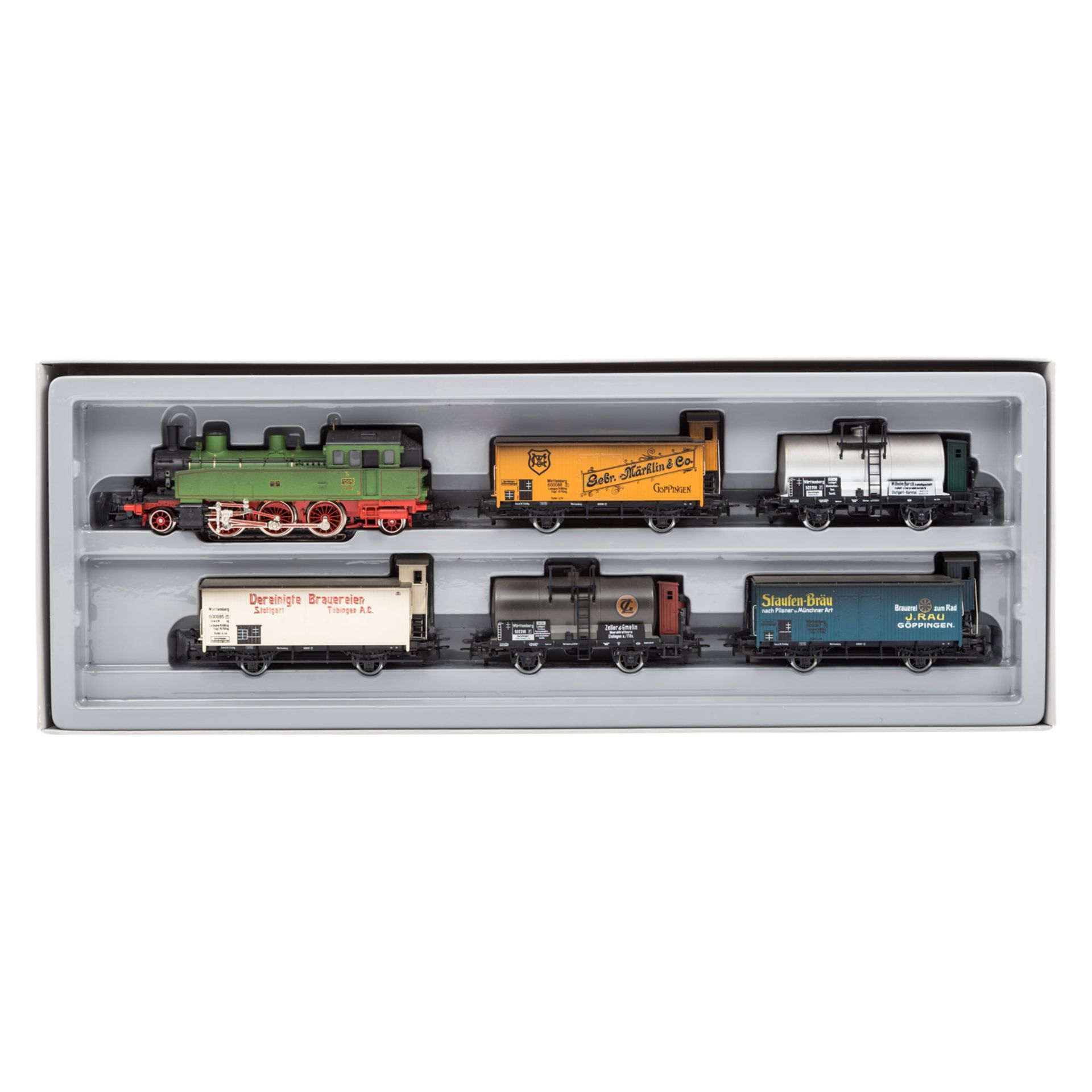 MÄRKLIN Jubiläumszugpackung 0050 und Württembergischer Zug 2857, Spur H0, 0050: zum 50-jährigen - Bild 2 aus 4