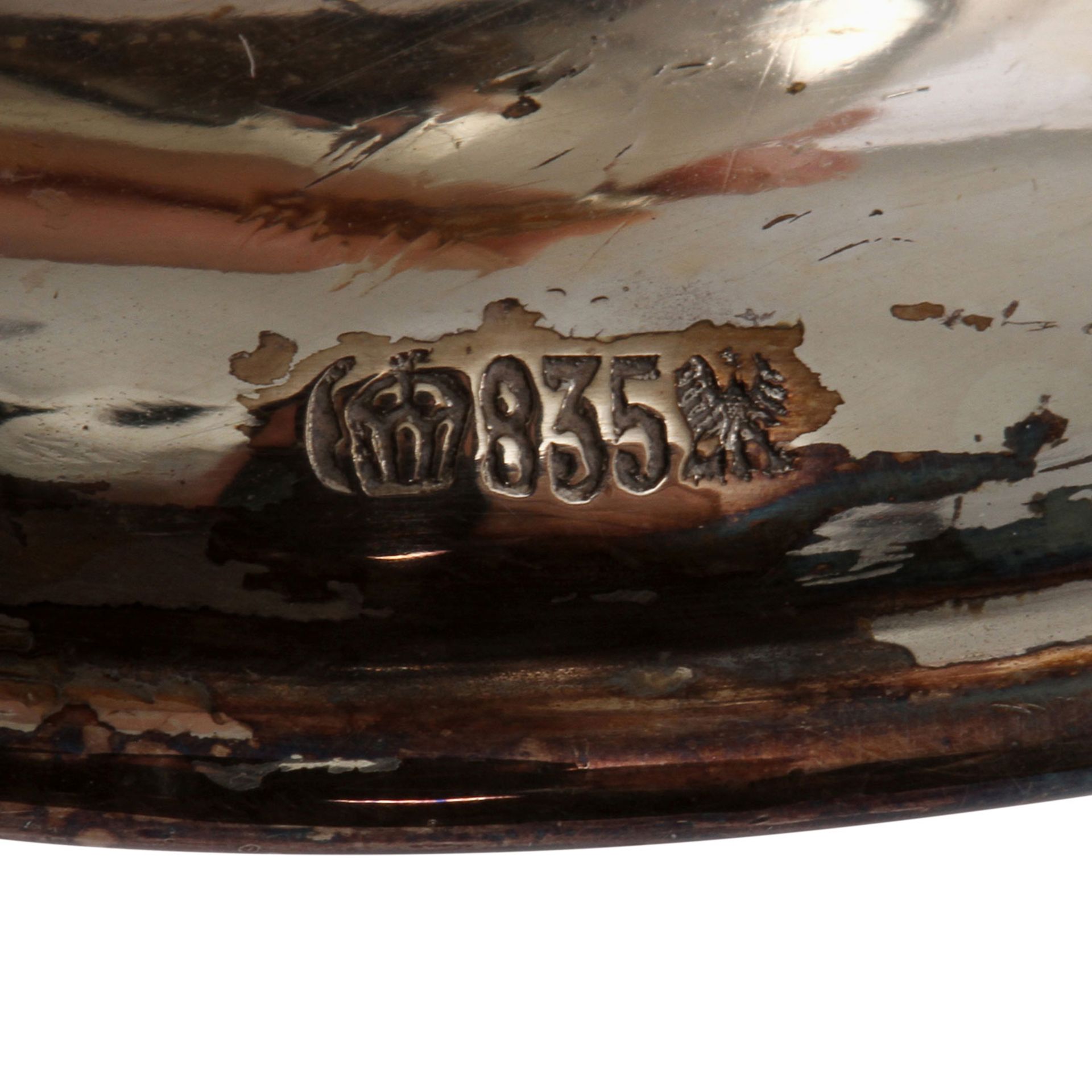 DEUTSCH Konvolut Silber, 5tlg., 20.Jh. bestehend aus 4 Vasen unterschiedlichen Herstellers, Form, - Bild 5 aus 6