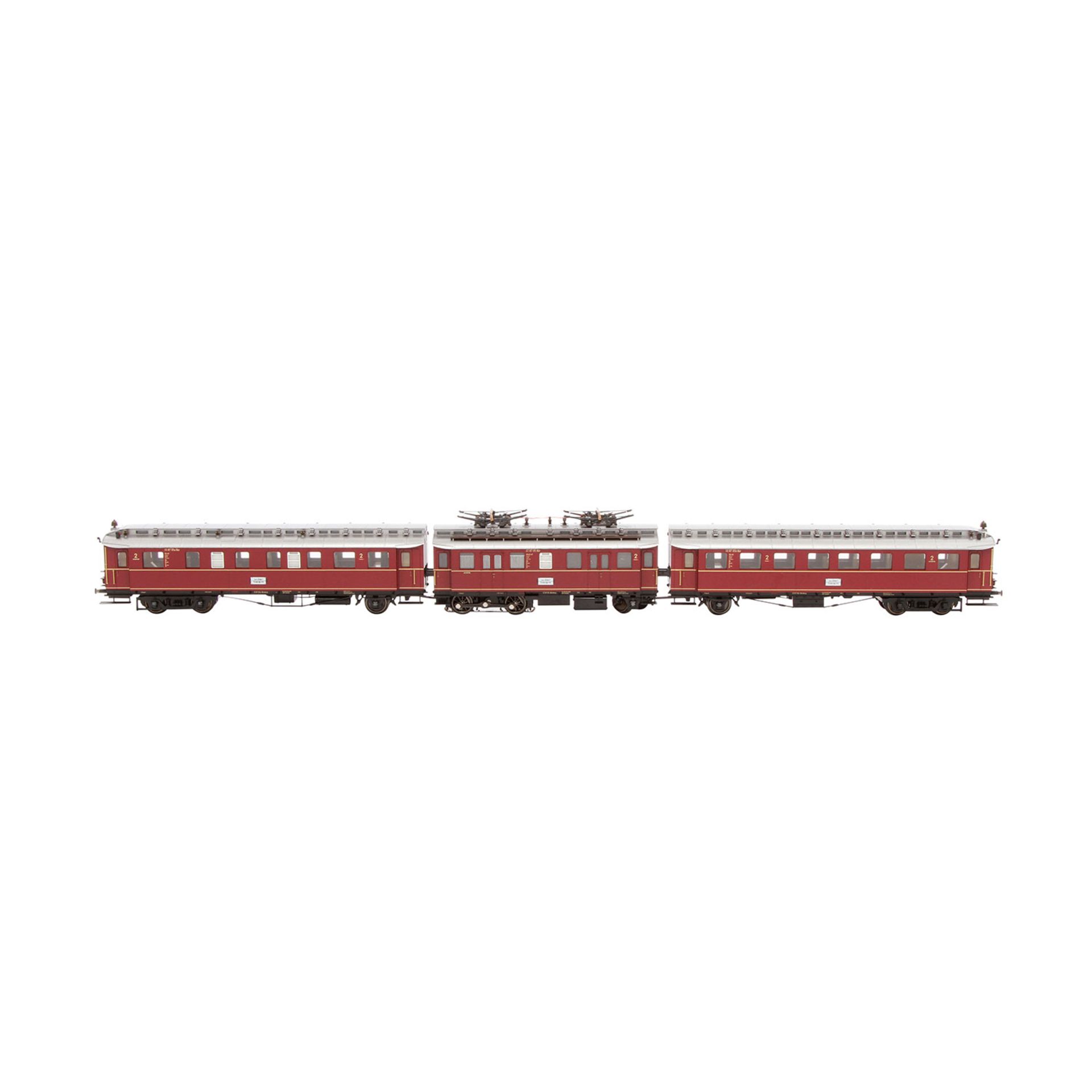 MÄRKLIN Elektrischer Triebzug 37265, Spur H0, Kunststoff-Gehäuse, rotbraun, digital, 3-teilig, BR ET - Image 6 of 11