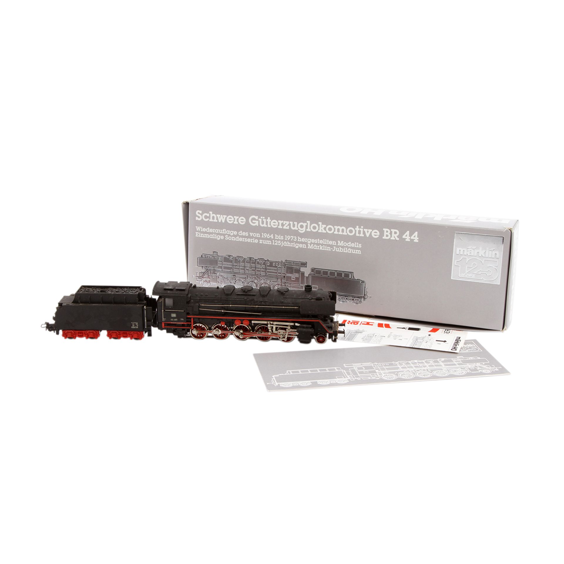 MÄRKLIN Schlepptenderlok 3108, Spur H0, einmalige Sonderserie zum 125-jährigen Märklin-Jubiläum, - Bild 8 aus 8