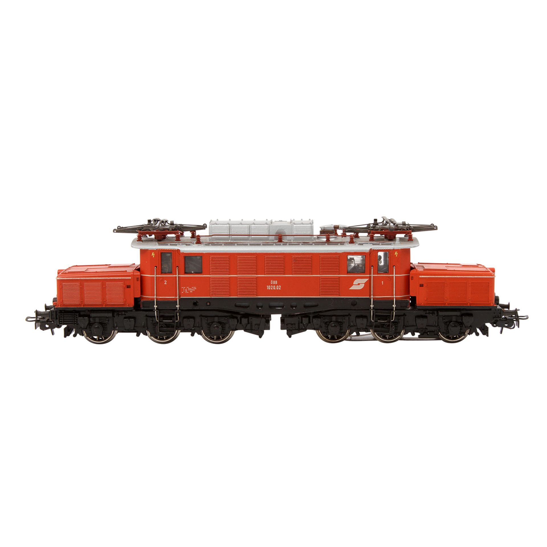 MÄRKLIN E-Lok 3159, Spur H0, Guss-Gehäuse, orange, BR 1020 der ÖBB, BN 1020.02. Im Originalkarton m. - Bild 5 aus 8