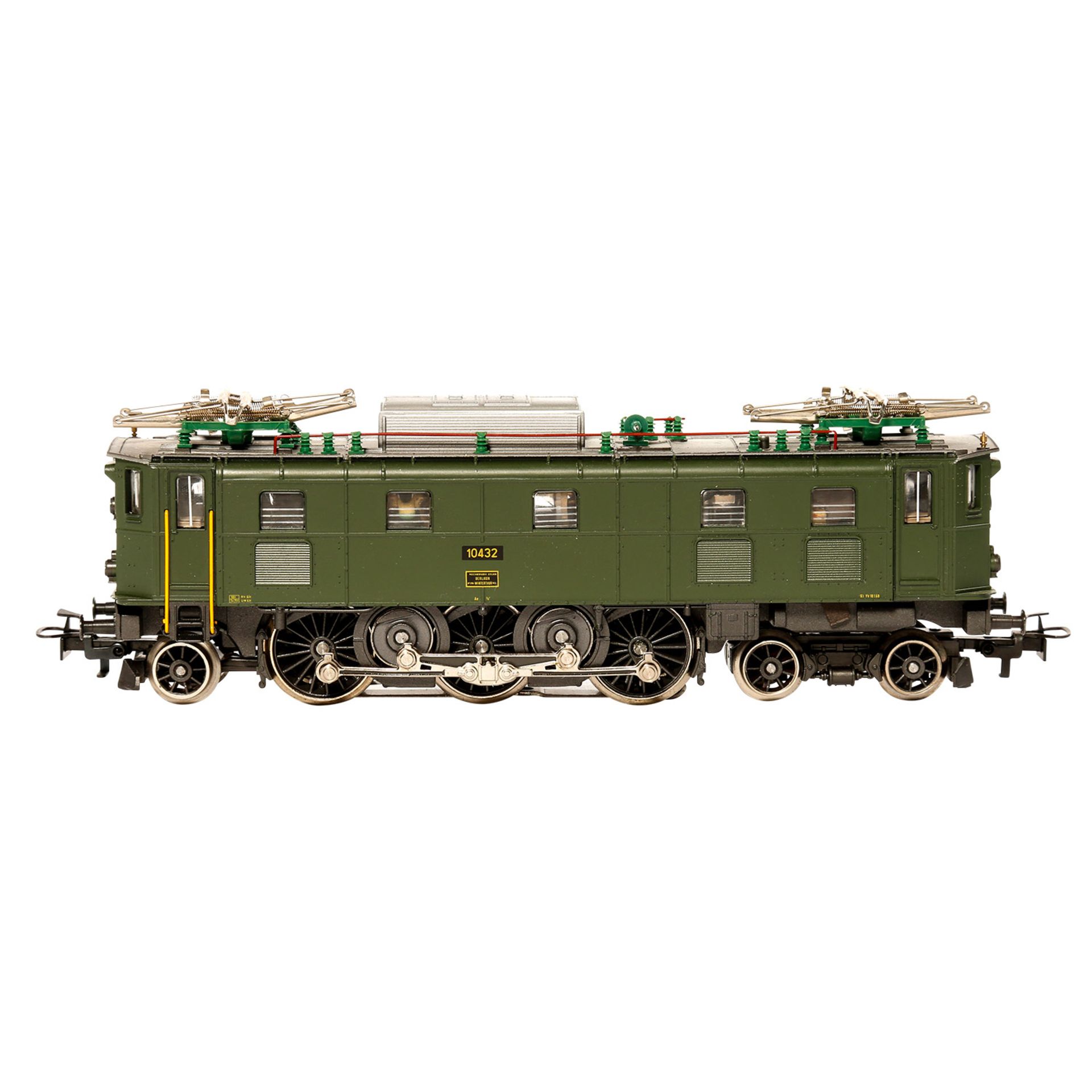 MÄRKLIN E-Lok 3167 und zweimal Schienenbus mit Beiwagen 3016/4018, Spur H0, Kunststoff, 3167: - Bild 3 aus 8