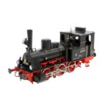 MÄRKLIN Tenderlok 5509, Spur 1, schwarz, BN 89 7325, DB, 2 Türen im Führerhaus zum Öffnen. Im