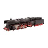 MÄRKLIN Schlepptenderlok F 800, Spur H0, Guss-Gehäuse, schwarz, BR 01 der DB, BN 01 097, 2