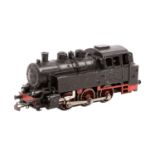 MÄRKLIN Tenderlok TM 800, Spur H0, Guss-Gehäuse, schwarz, BR 80 der DB, 2 Stirnlampen. Im