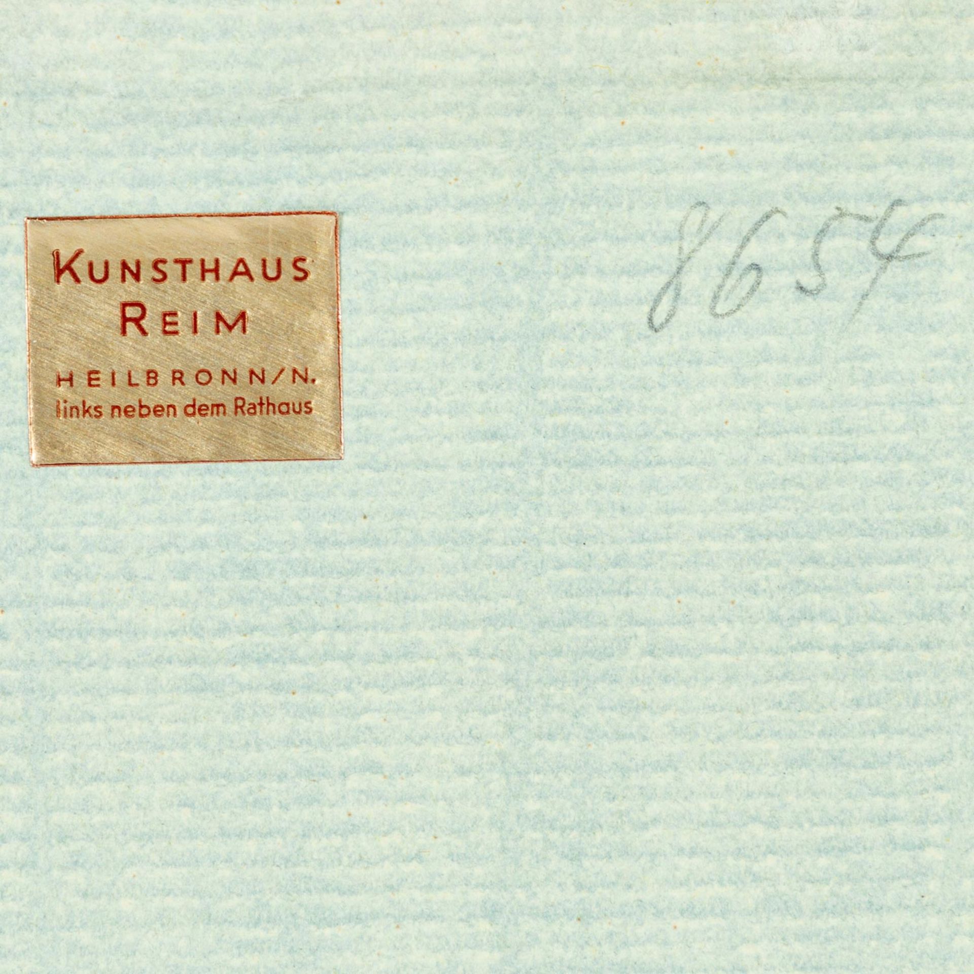 KECK, OTTO (Oberstaufen 1873-1948 Immenstadt/Allgäu), "Verschneite Voralpenlandschaft", im - Image 5 of 5