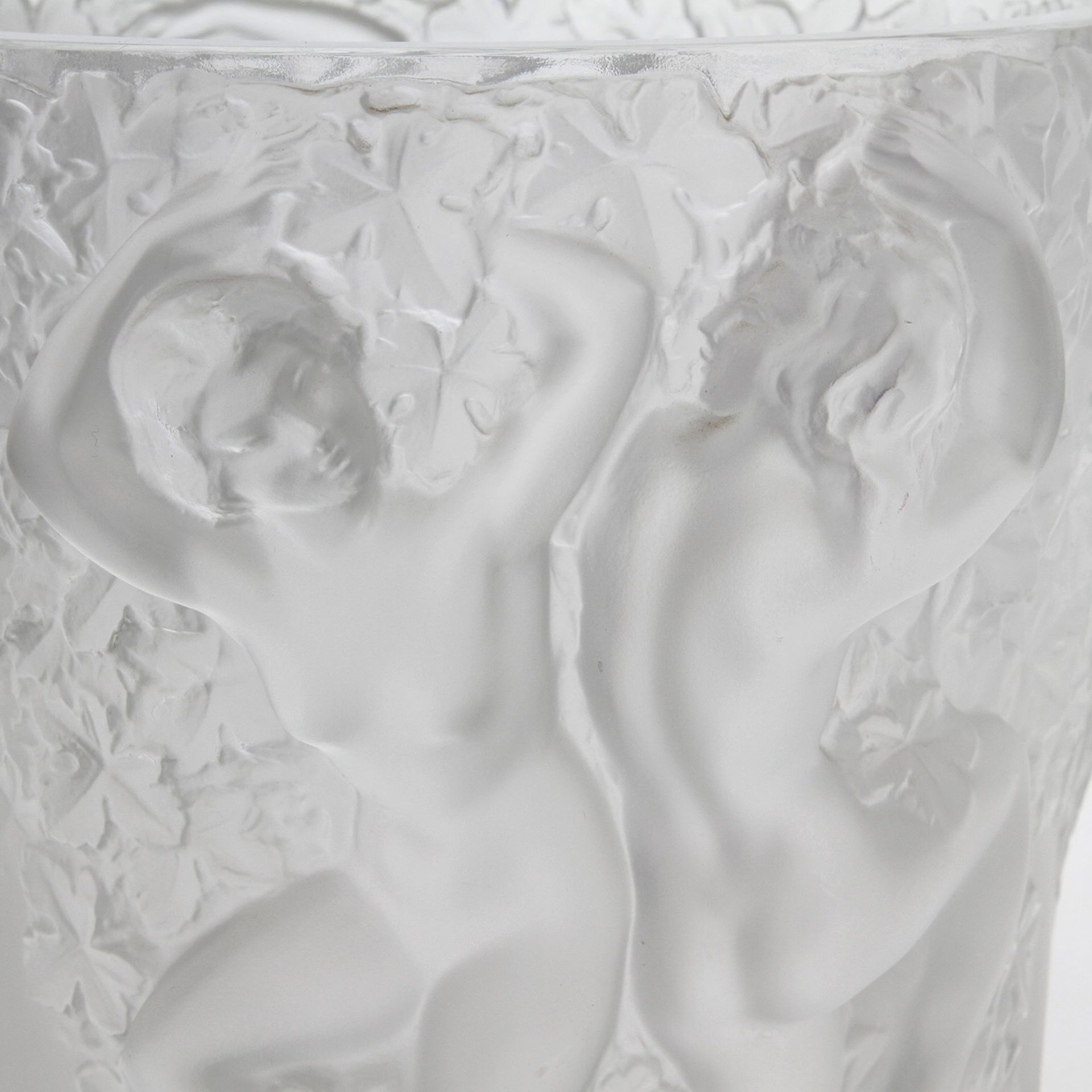 LALIQUE SEKTKÜHLER / CHAMPAGNERKÜHLER „Ganymede“ Frankreich, Farbloses Kristallglas, Wandung - Image 8 of 9