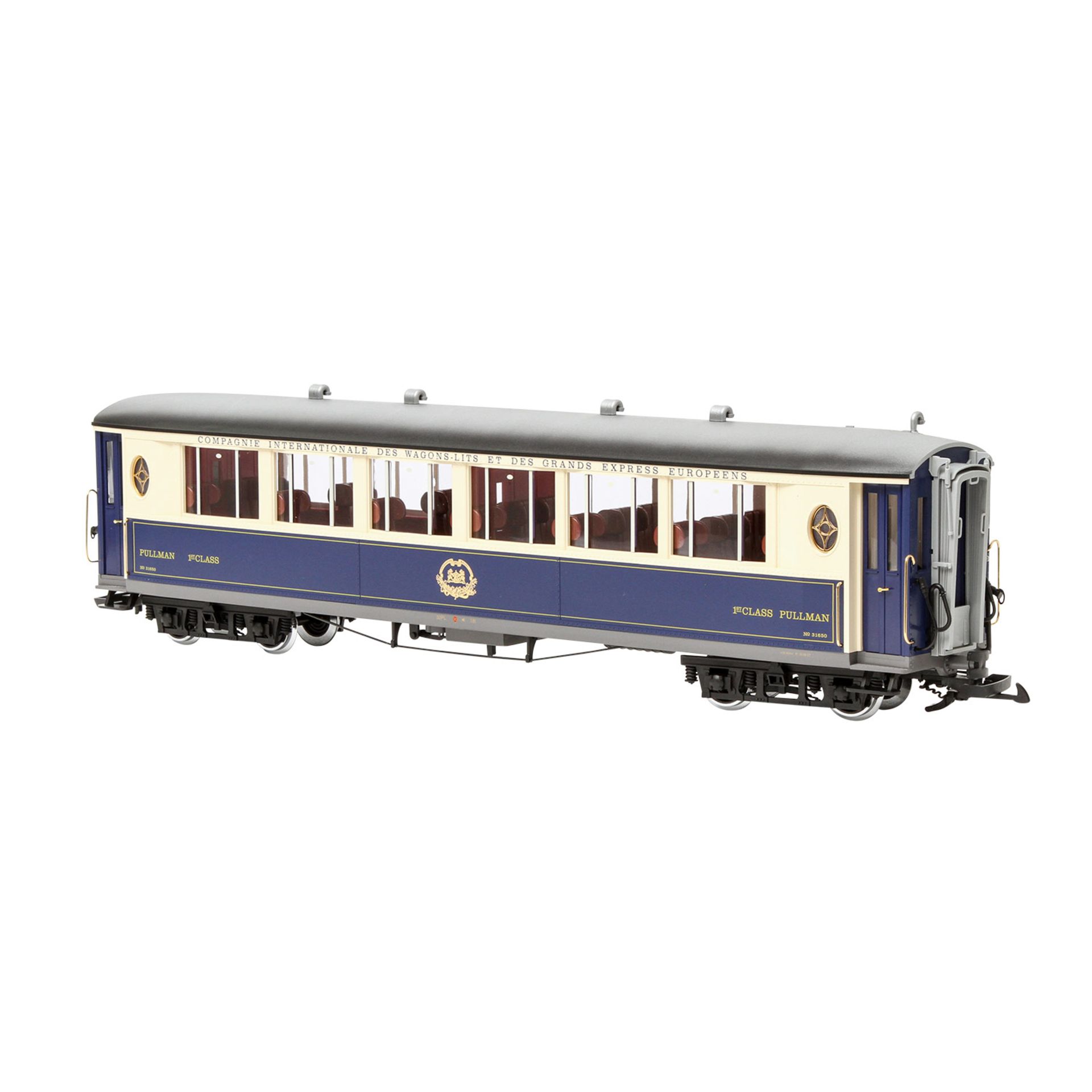 LGB Personenzug "Orient-Express" 70685, Spur G, limit. Auflage, blau/beige, bestehend aus Mallet- - Image 15 of 17