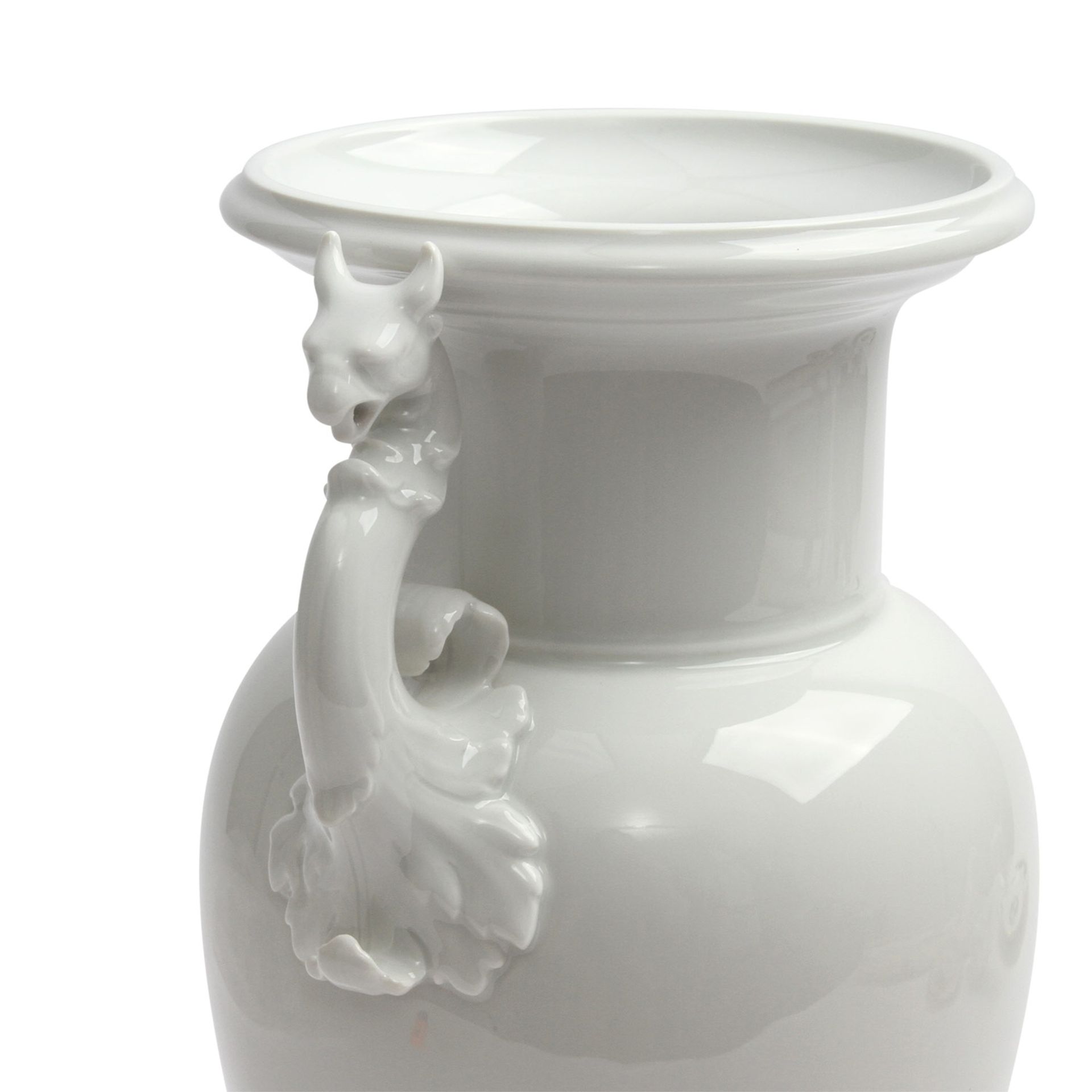 KPM BERLIN "Französische Vase", 20. Jh. Entwurf nach Karl Friedrich Schinkel um 1830, Weißporzellan, - Image 5 of 9