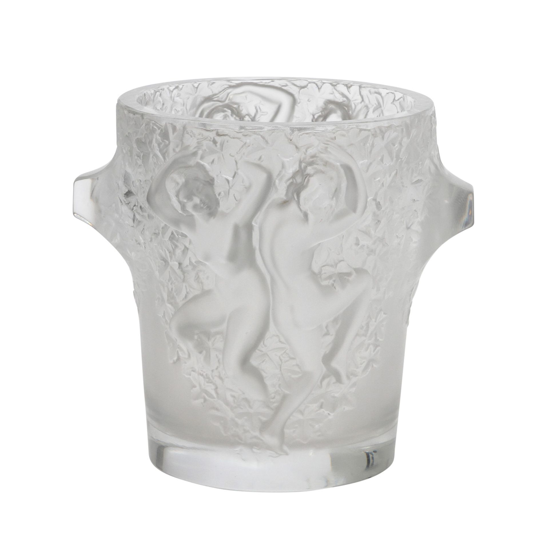 LALIQUE SEKTKÜHLER / CHAMPAGNERKÜHLER „Ganymede“ Frankreich, Farbloses Kristallglas, Wandung - Image 4 of 9