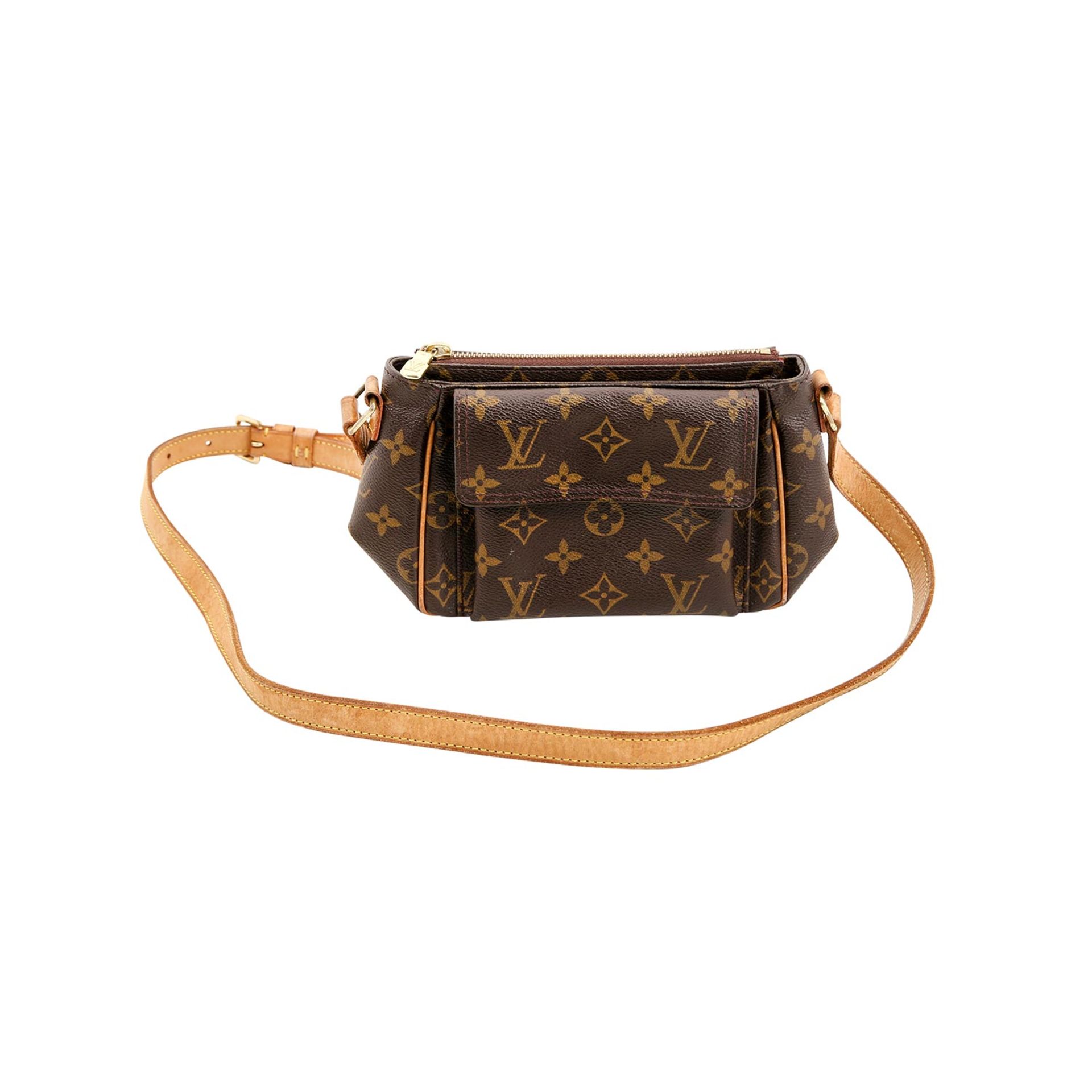 LOUIS VUITTON Umhängetasche "VIVA CITÉ PM", Koll. 2006.Letzter LP. ca.: 650,-€. Monogram Canvas