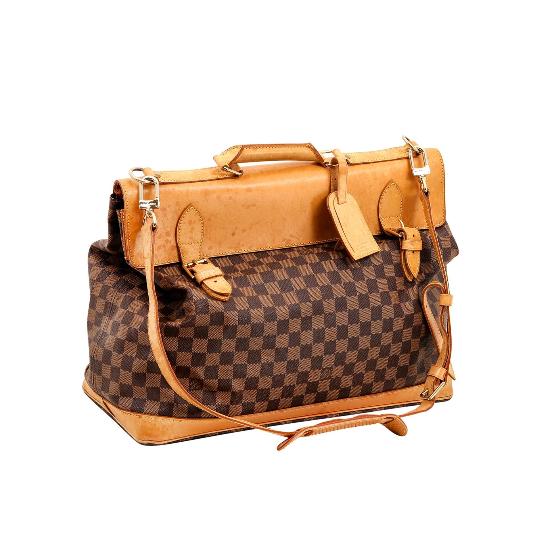 LOUIS VUITTON VINTAGE Reisetasche "CENTENAIRE WEST END", Koll. 1996.Letzter LP. ca.: 1.300,-€. - Image 2 of 8