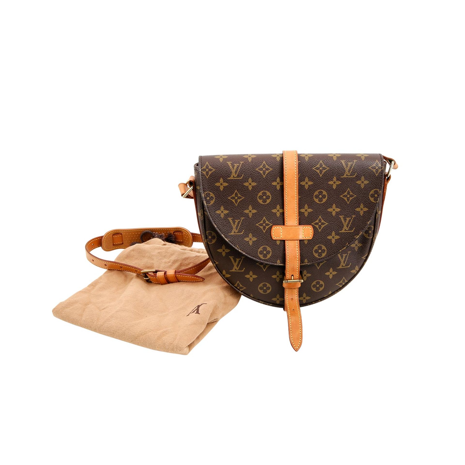 LOUIS VUITTON VINTAGE Umhängetasche "CHANTILLY MM", Koll. 1992.Aktuelles Modell im NP.: 1.680,-€. - Image 6 of 7