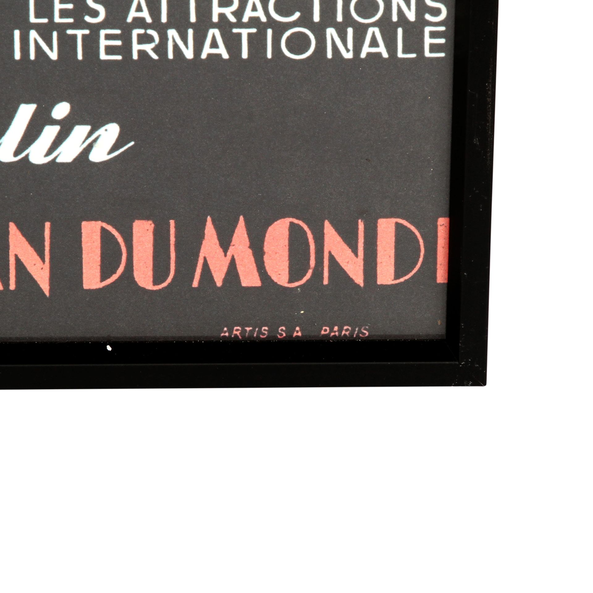 Plakat zur Show "BAL DU MOULIN ROUGE - FESTIVAL", Paris, 1973, Entwurf RENÈ GRUAU,Offset, Ed. - Image 3 of 5