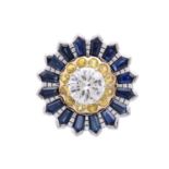 PELLEGRINO Monaco, Ring mit Brillant, 3,0 ctGW (K) / VS2 mit GIA-Expertise 1192409268, umgeben von