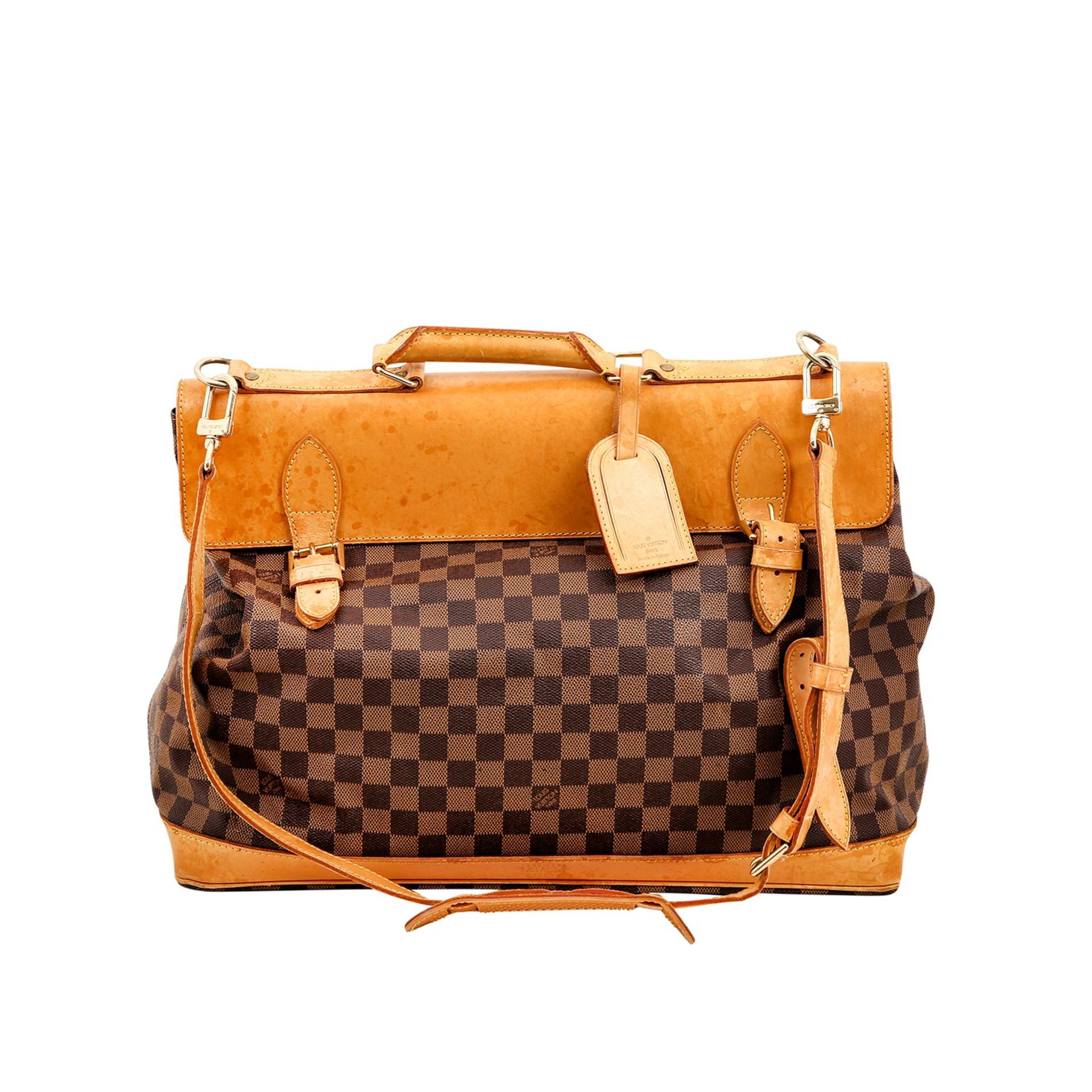 LOUIS VUITTON VINTAGE Reisetasche "CENTENAIRE WEST END", Koll. 1996.Letzter LP. ca.: 1.300,-€.