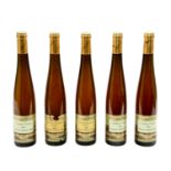 5 Flaschen Vendange Tardine Tokay Pinot Gris 1997 und Selection 1998Elsass, Frankreich, Rebsorte: