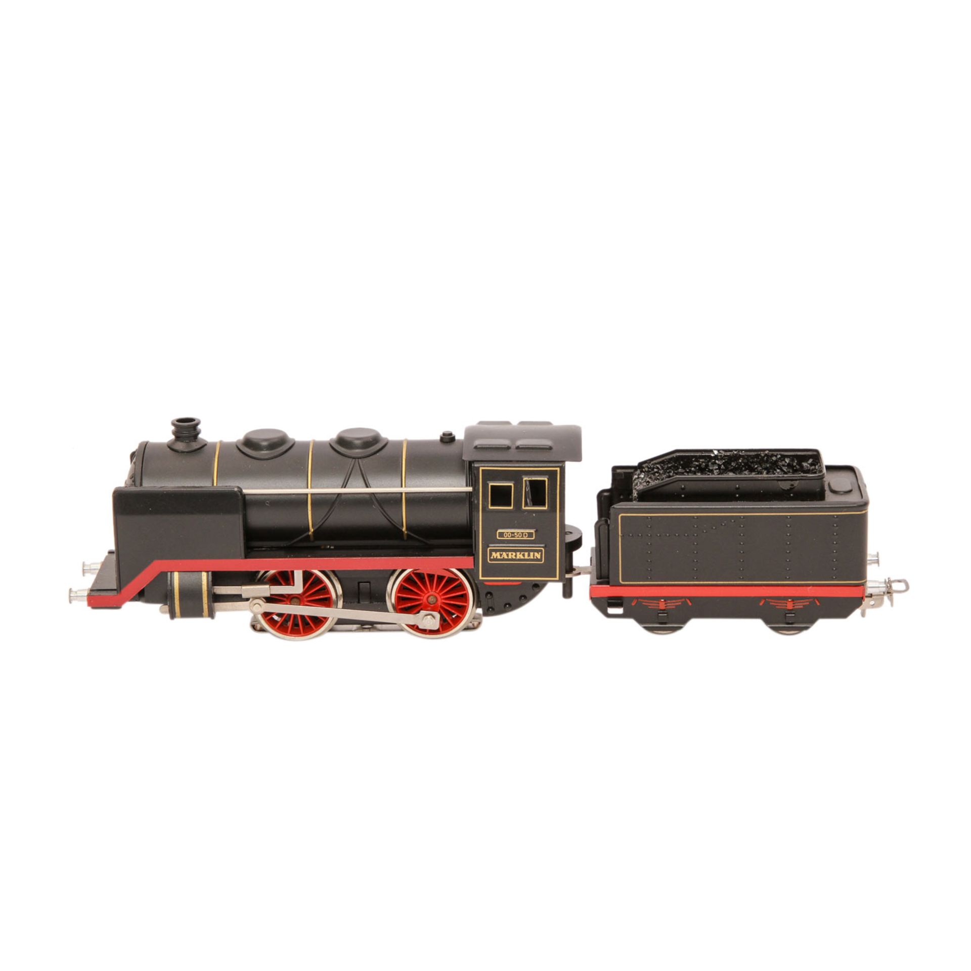 MÄRKLIN Jubiläumszugpackung 0050, Spur H0,zum 50-jährigen Jubiläum v. Märklin H0, bestehend aus E- - Image 7 of 14