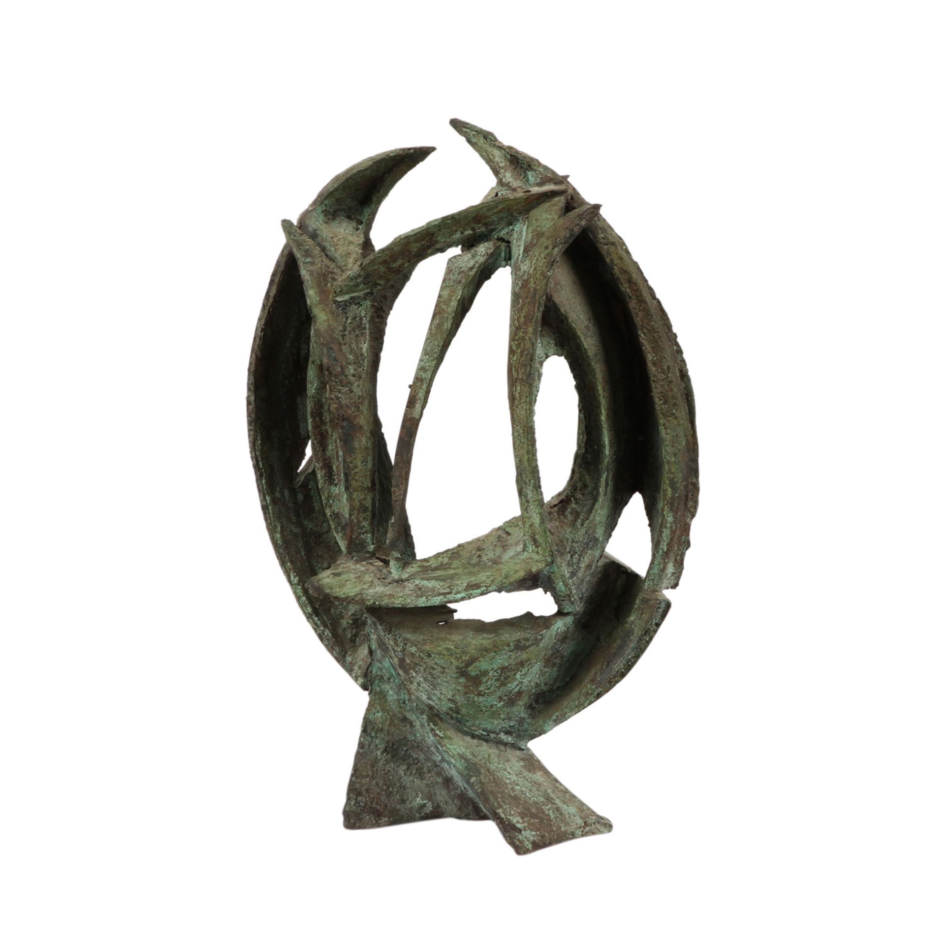 CHROMY, BRONISLAW (Leńcze 1925-2017 Kraków)Moderne, zeitgenössische Skulptur aus Bronze, unsigniert,