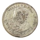 Medaille - Martin Luther, anl. 300 Jahre Reformation 1817, Brb. Luther r./7 Zeilen, ca. 14,7 g, ss.