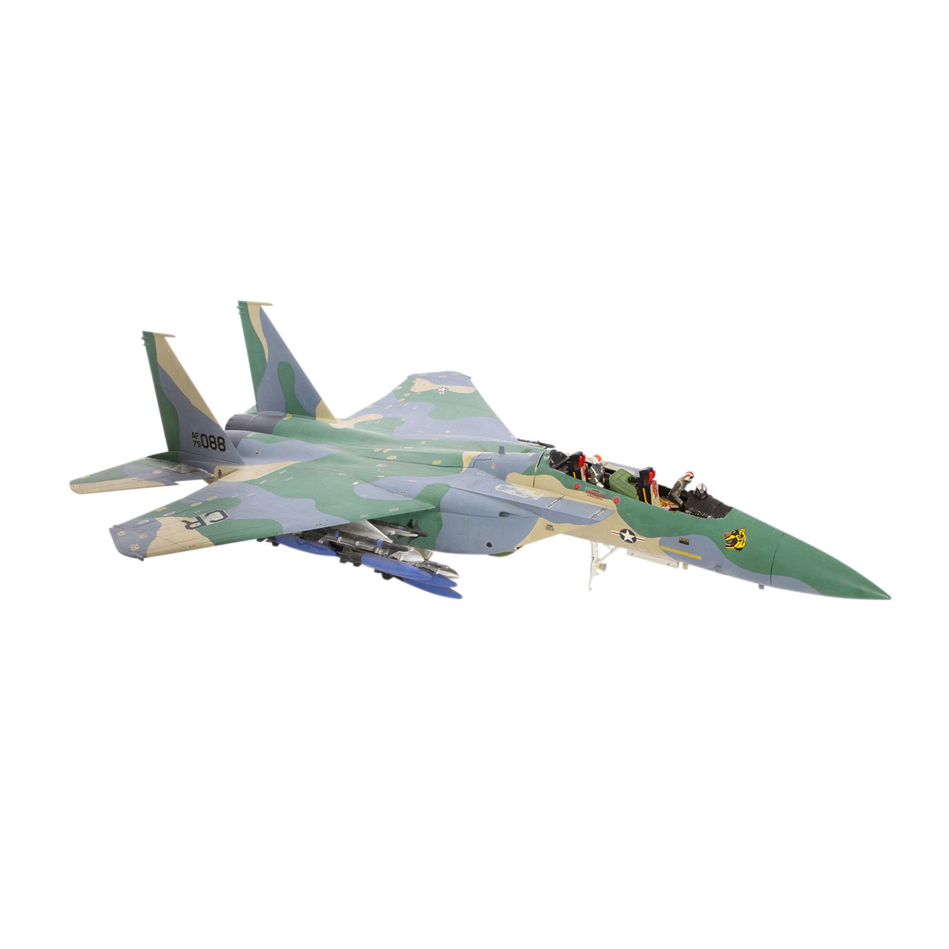 Konvolut von 6 Modellflugzeugen, BRD - 1 x Revell 1980, McDonnell F-4 Phantom II, 1 x Revell 1980, - Bild 19 aus 25