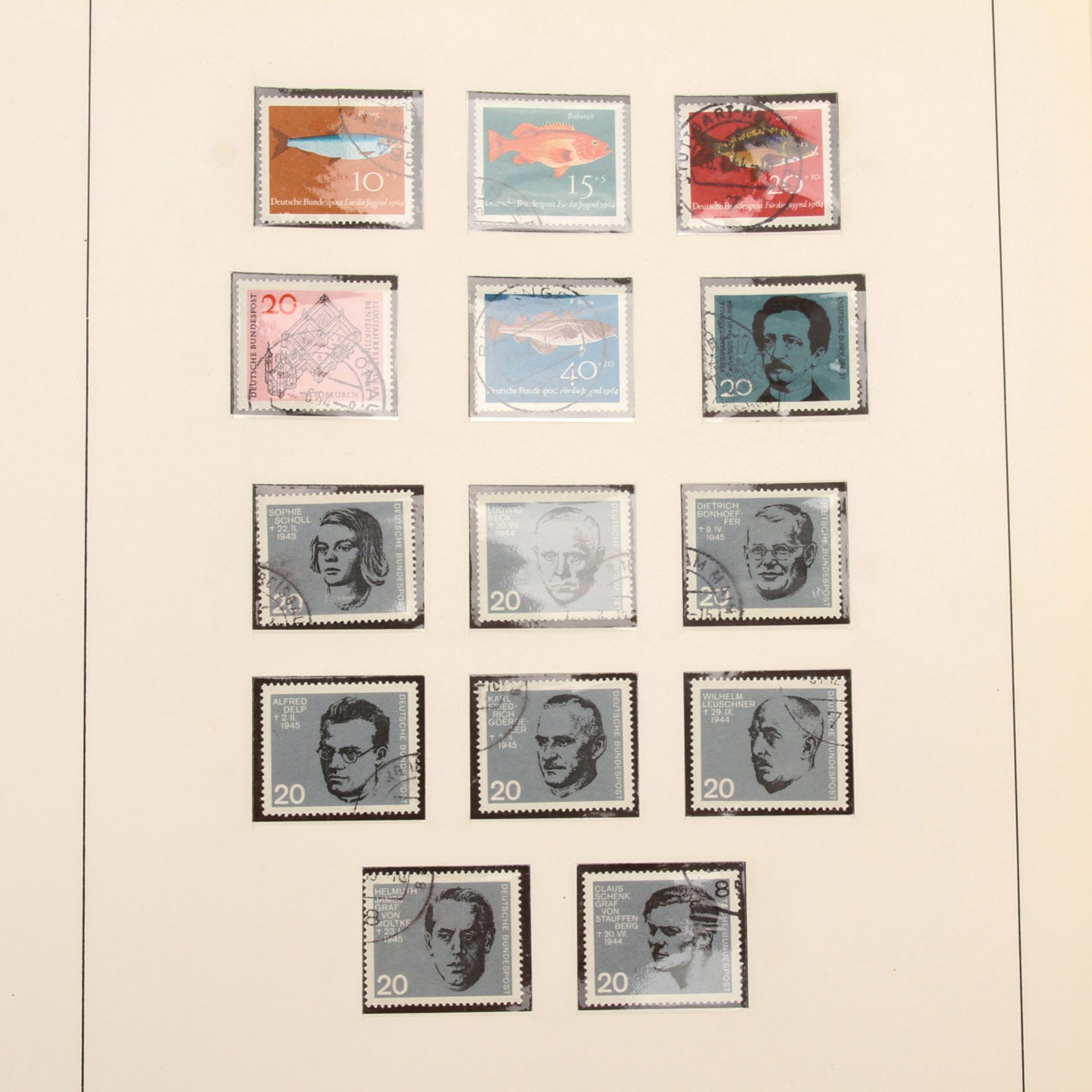 Bund / Berlin - Gestempelte Sammlungen von Bund und Berlin in 5 Vordruckalben. Bund ab 1949-ca 2007, - Bild 4 aus 10
