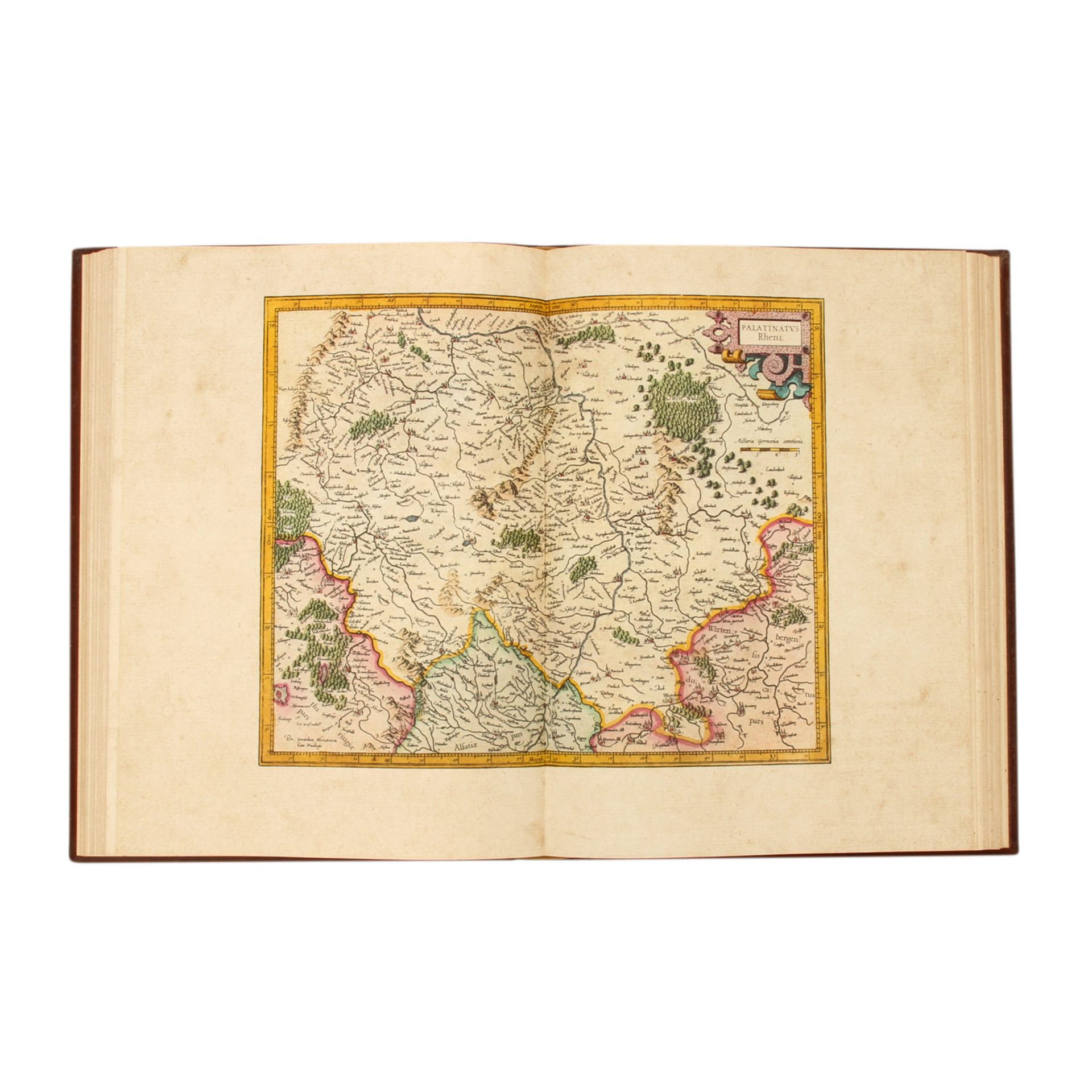 FAKSIMILE Mercator Atlas von 1595 - Gerardus Mercator, "Atlas sive Cosmographicae meditationes de - Bild 5 aus 6