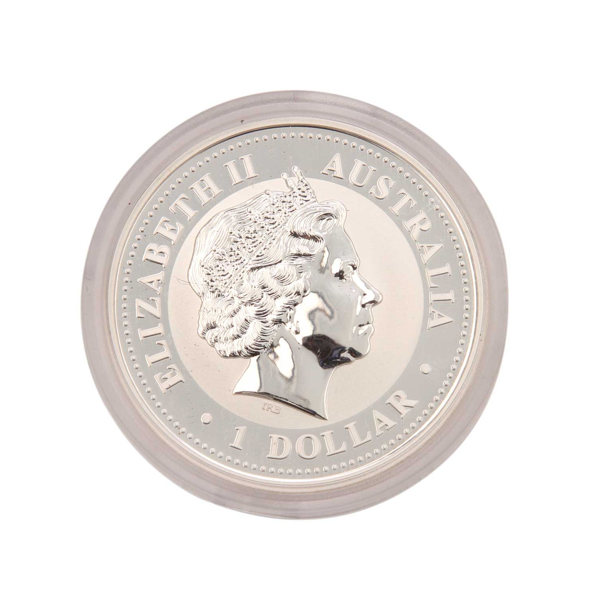 Größeres Silberlot mit Münzen BRD, III. Reich, Österr. Schillinge, Kanada, KMS BRD, Silberunzen - Bild 3 aus 15
