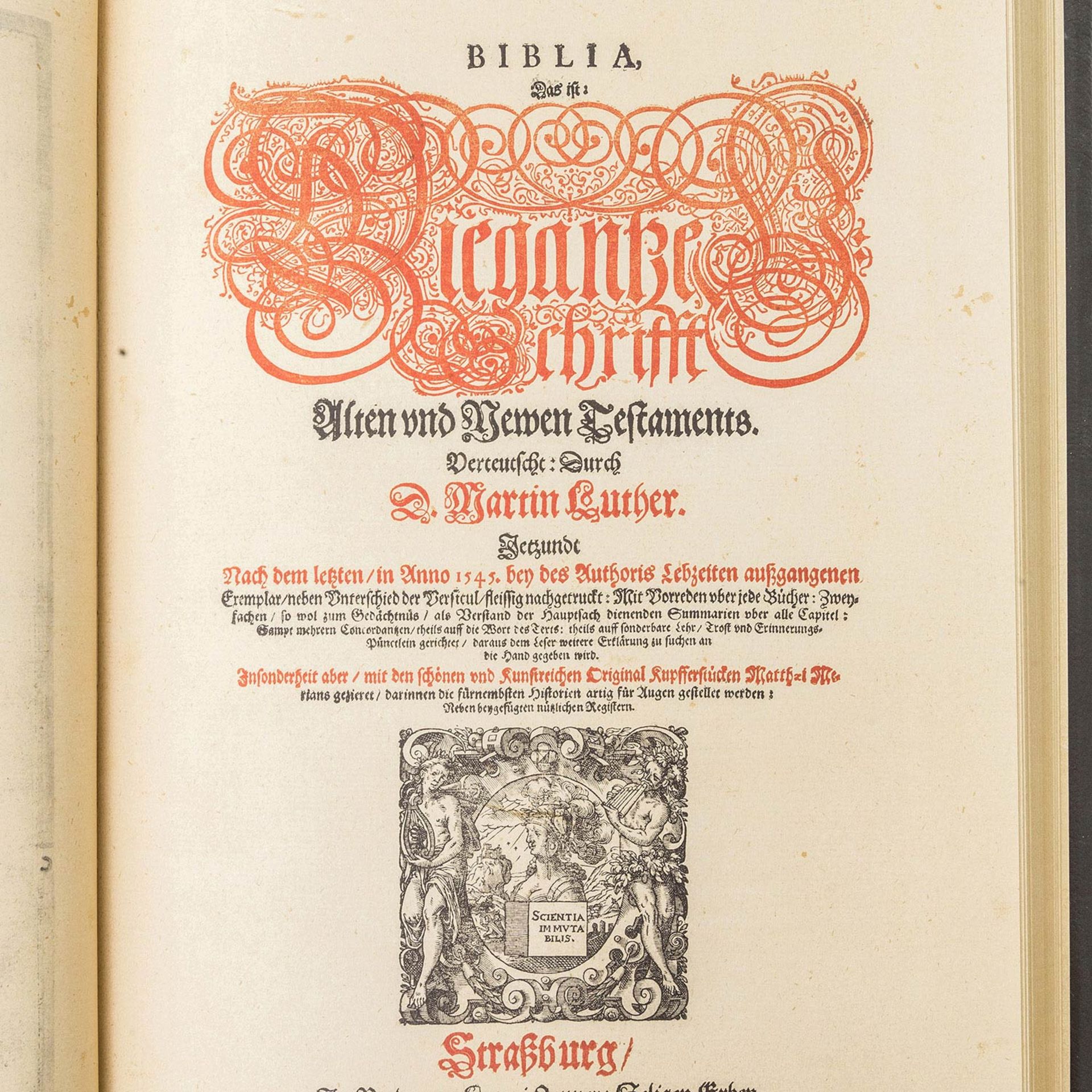 FAKSIMILE "Die Kupferbibel Matthäus Merians von 1630. Die fünf Bücher Mose und das Buch Josua" - " - Bild 2 aus 3