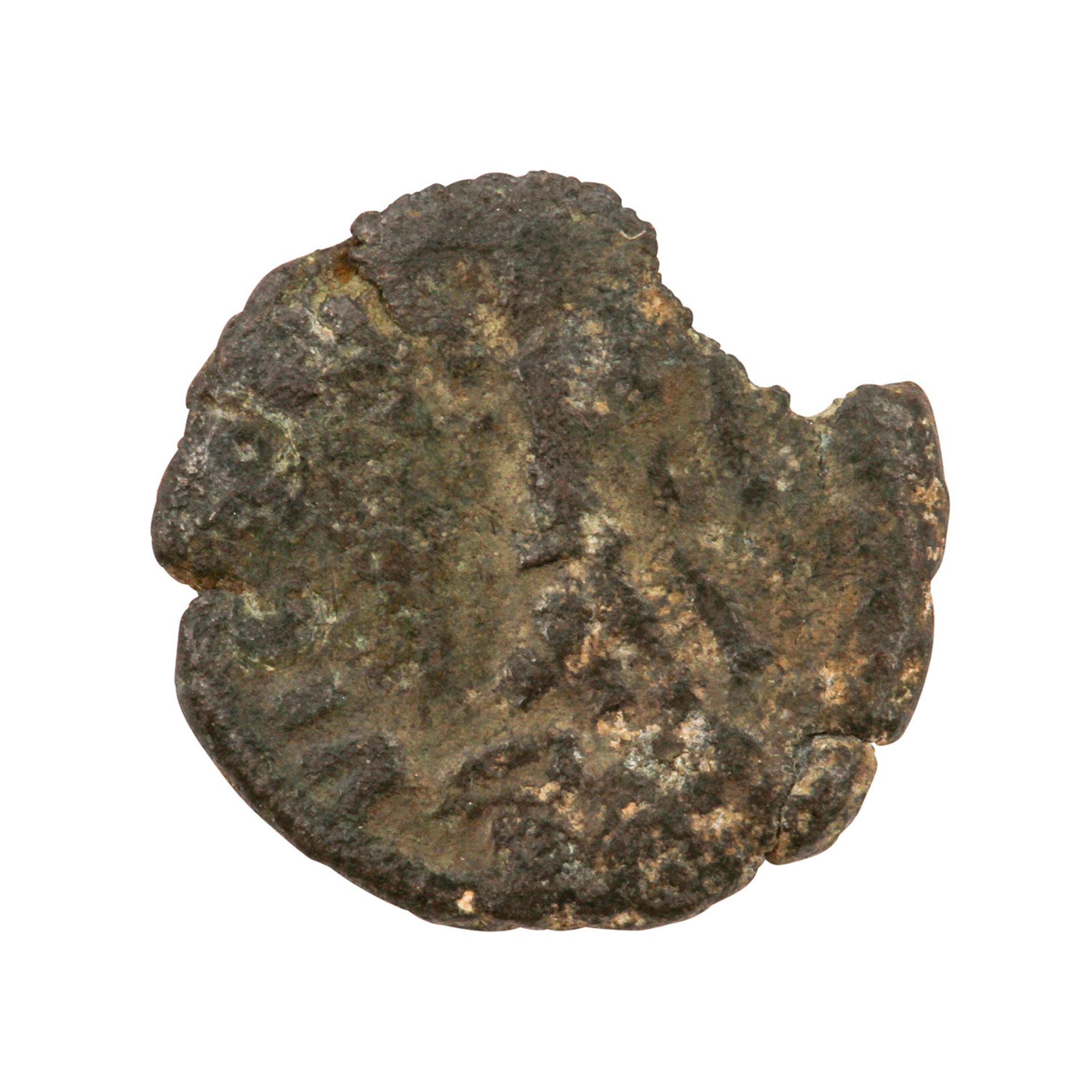 Größeres Konvolut etlicher Münzen der Spätanike - dabei z.B. 1 x Spätantike - Siliqua 4.Jh.n.Chr., - Bild 2 aus 3