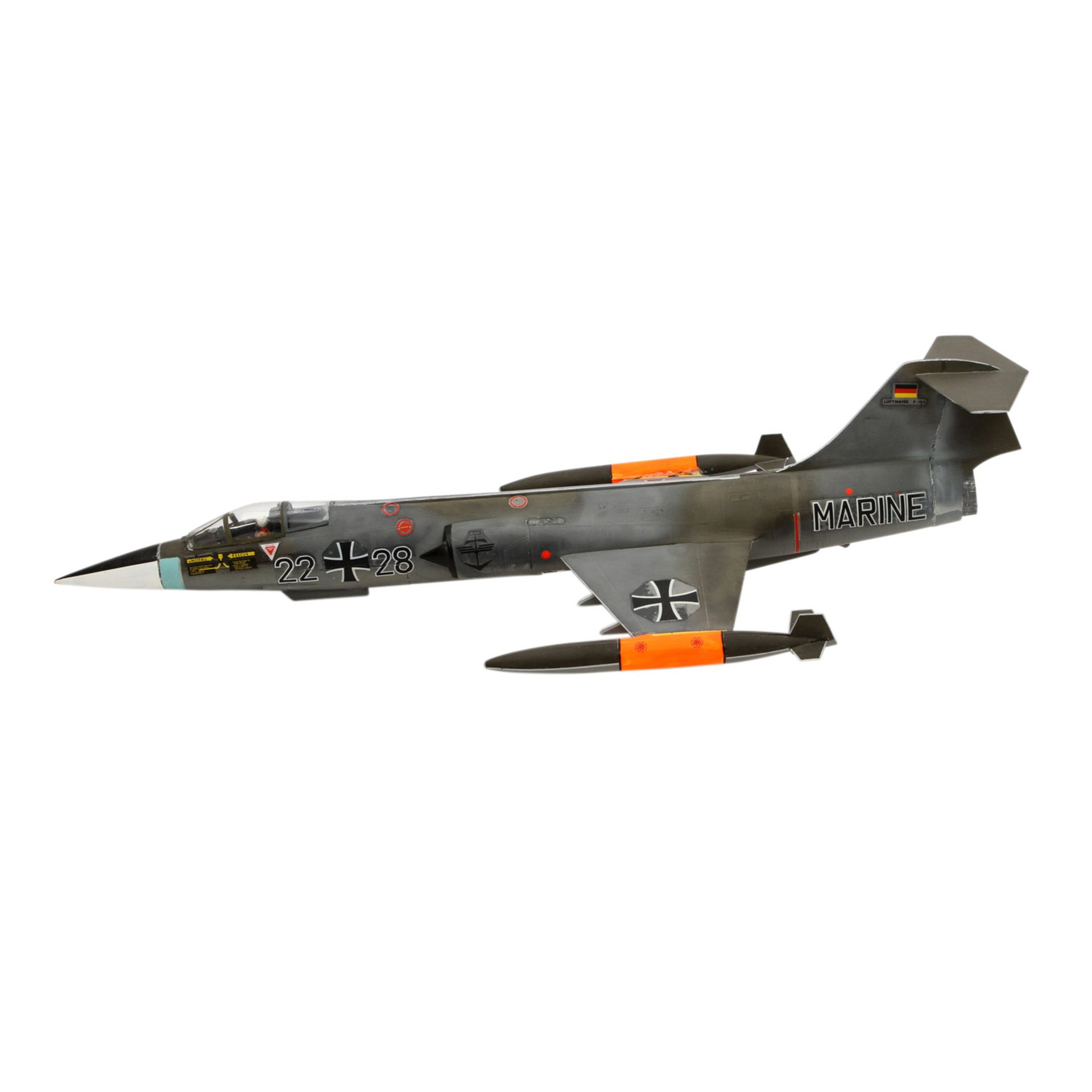 Konvolut von 6 Modellflugzeugen, BRD - 1 x Revell 1980, McDonnell F-4 Phantom II, 1 x Revell 1980, - Bild 6 aus 25